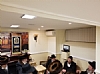 Liska Rebbe at Shiva for Reb Yechiel Michel Katz Z