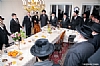 Andras Buchler, Andras Heisler, R' Chesky Blau, R' Ezra Friedlander, Hivnover Rebbe Shlita, Liska Rebbe Shlita, Harav Yoel Goldman Rav D'Khal Neipest-Williamsburg, Rabbi Yisrul Friedlander, Rabbi Naftuli Moshe Indig, R' Menachem Wollner, R' Yossel Deutsch L-R:   מר אַנדראס ביכלער   מר. אַנדראס הייזלער הרב יחזקאל בלויא פנחס עזרא פריעדלענדער כ