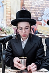 שמחת הבר מצוה בחצר הקודש ליסקא  בן הרב פנחס עזרא פריפדלאנדער שליט