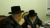 Liska Rebbe visiting Skulener Rebbe vinching Git Yuhr, 8/6/2015
