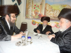 Rabbi Chaim Shia Babad, Rabbi Meshulem Zalman Glantz, Liska Rebbe, R' Meshulem Zalman Glantz