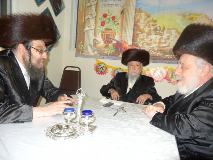 Rabbi Chaim Shia Babad, Rabbi Meshulem Zalman Glantz, Liska Rebbe, R' Meshulem Zalman Glantz,R' Chaim Shiya Babad, R' Meshulem Zalman Glantz, ezra friedlander