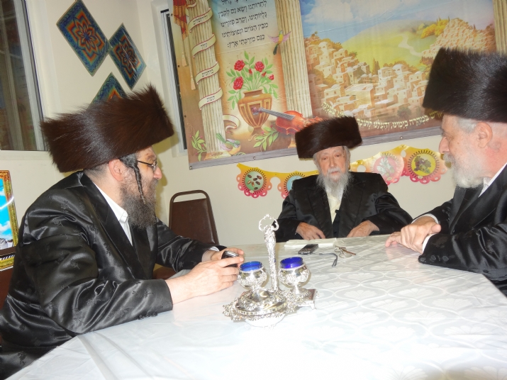 Rabbi Chaim Shia Babad, Rabbi Meshulem Zalman Glantz, Liska Rebbe, R' Meshulem Zalman Glantz,R' Chaim Shiya Babad, R' Meshulem Zalman Glantz, ezra friedlander