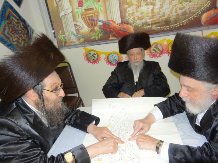 Rabbi Chaim Shia Babad, Rabbi Meshulem Zalman Glantz, Liska Rebbe, R' Meshulem Zalman Glantz,R' Chaim Shiya Babad, R' Meshulem Zalman Glantz, ezra friedlander