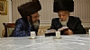 Mosholu Rebbe Visits Liska Rebbe Chal Hamoed Pesach 5778, 4/2/2018