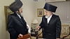 Mosholu Rebbe Visits Liska Rebbe Chal Hamoed Pesach 5778, 4/2/2018
