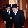 Liska Rebbe with Reb Chaim Blochsenheim 