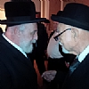 Liska Rebbe with Reb Chaim Blochsenheim 