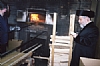 Liska Rebbe baking Matza Erev Pesach