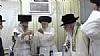 Liska Rebbe at Kidush Levana Motzei Yom Kippur